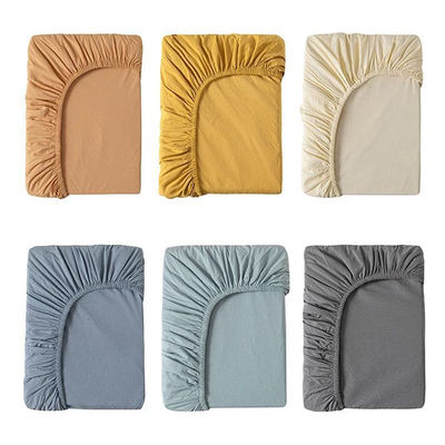 Custom Dust Sheet Cover Polyester Fitted Sheet in Grade A for Twin Queen King Size