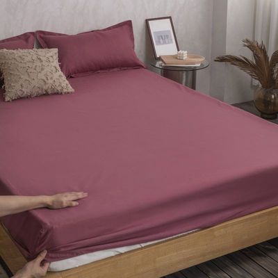 Custom Dust Sheet Cover Polyester Fitted Sheet in Grade A for Twin Queen King Size