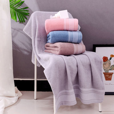 Thickened Plain Color Beauty Salon Gift Advantage of Soft Absorbent Cotton Bath Towel