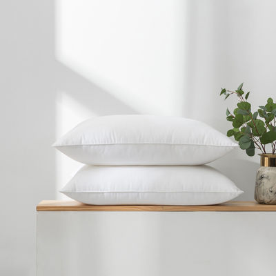 Five-Star Hotel Bedding Part NECK Feathered Velvet Pillow Core for Comfortable Sleep