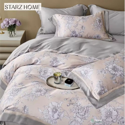 Add a Touch of Elegance to Your Bedroom with Our All-Season Floral Printed Bedding Set
