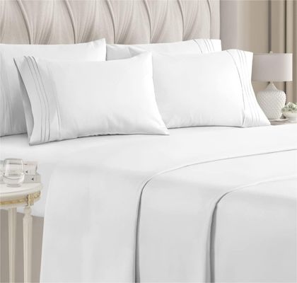 400TC Cotton Polyester Hotel Bedding Set for Wedding Four-piece Kit Requirements