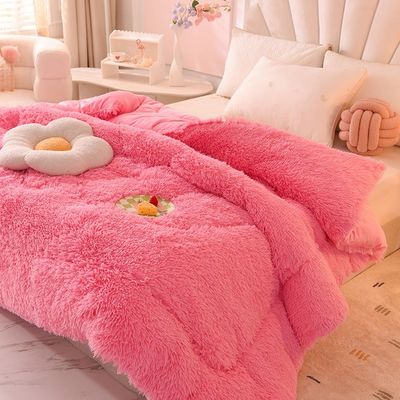 King Size Customized Color All-Season Warmth Organic Breathable Puffy Quilt