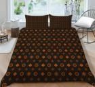 Luxury Fashion Design Nondisposable Microfiber Quilt Cover Set with Pillowcases