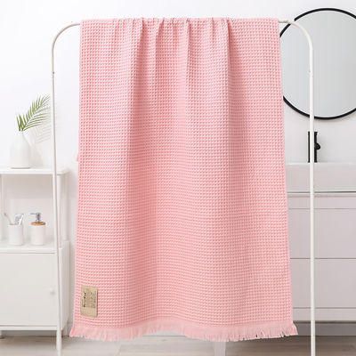 Hotel Soft Multi-Colored Tassel Bath Towel Shawl 90*180 with Antimicrobial and Cotton