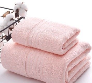 Soft and Skin-Friendly 100% Cotton Towels Thickened Absorbent Quick Drying for All Ages