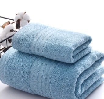 Soft and Skin-Friendly 100% Cotton Towels Thickened Absorbent Quick Drying for All Ages