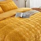 Hotel 100% Cotton Embroidered Duvet Cover Bedding Set 4 Piece with 40 Fabric Count