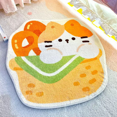 Customized Logo Rugs Cartoon Children's Rug Child Prayer Pink Room Decor Kids Carpet Small Rugs for Bedroom