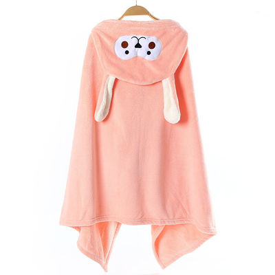 Picture-perfect Baby Shower Towel and Hat Set Jacquard Coral Velvet for Softness