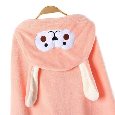 Picture-perfect Baby Shower Towel and Hat Set Jacquard Coral Velvet for Softness