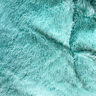 Hot Blue Luxury Shaggy Flanell Mink Velvet Bedding Set for All-Groups in Autumn Winter