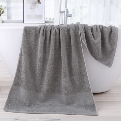 Popular Jacquard Style 100% Pure Cotton Antibacterial Bath Towel for Soft and Durable