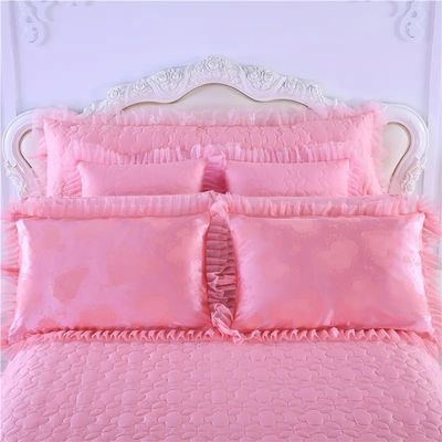 Modern Style 100% Organic Cotton Quilt Home Sheet Sets Comforter Bed Sheet 8 pcs Set Bed Cover PVC Bag