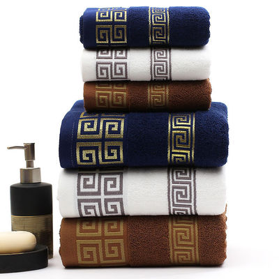 Custom 32S Rectangle Cotton Bath Towel Shown in High Absorbency for Hotel