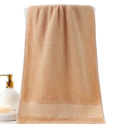 Jacquard 100% Cotton Face Wash Towel Solid Color Soft Towel Popular Selection