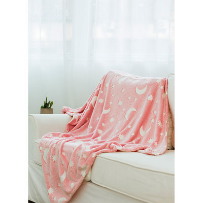 500g Festival Pattern Glow-in-the-Dark Blanket Cover for Office Nap Air Conditioning