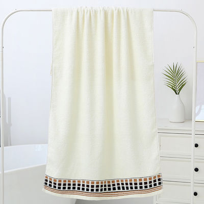 Large All Cotton Towel Quick Drying Eco-friendly and High Water Absorption for Adults
