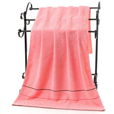 Six Color Striped Bath Towel Set Sustainable Thick Absorbent Cotton Great for Gifting