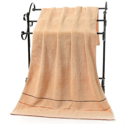 Six Color Striped Bath Towel Set Sustainable Thick Absorbent Cotton Great for Gifting