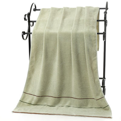 Six Color Striped Bath Towel Set Sustainable Thick Absorbent Cotton Great for Gifting