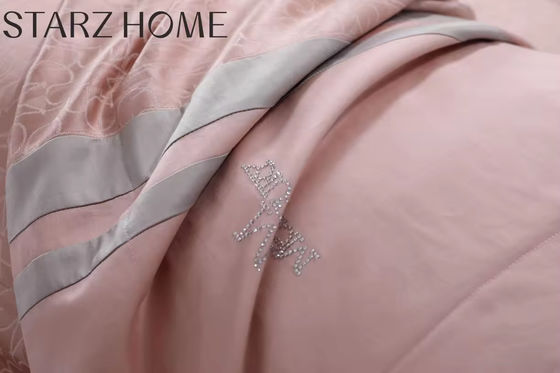 60 s Fabric Count Cotton 4pcs Bedclothes Bedset Bedding Set with Comforter Bed Cover