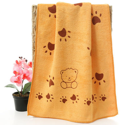 Thickened Microfiber Face Towel Featuring Adorable Rabbit Head Design for Soft Touch