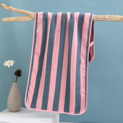 Thickened Coral Velvet Beach Towel 32*32cm/ 35*75cm/ 70*140cm/ Custom for Hotel Guests