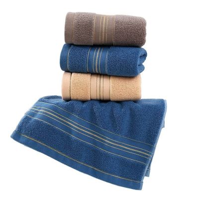 White Cotton Bath towel set Custom Logo Hotel Pool Travel Hight-End towel for All-age