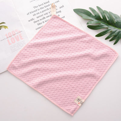 100% Cotton Hand Towel Absorbent and Sustainable Striped Pattern for Sensitive Skin
