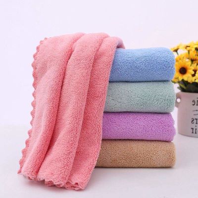300 GSM Coral Fleece Face Bath Towel Set for Home Hotel Spa from OEM Manufacturers