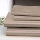 Customized Satin Sheets Bedding Set Twin Size 2 PCS Flat Bed Sheet with Woven Design