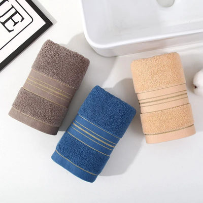 Thickened Embroidered Towel 35*75cm Adult Absorbent Household Towel in Pure Cotton 32