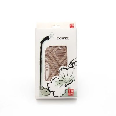 Thickened and Absorbent 100% Pure Cotton Face Towel 34*74cm for Household Adult Shower