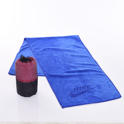 30*110cm Custom Logo Gym Towel Made of Microfiber Sweat Absorbing and Quick-Drying