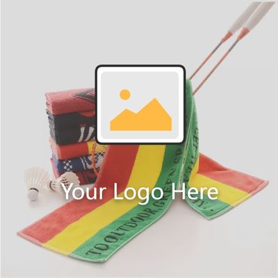 30*110cm Custom Logo Gym Towel Made of Microfiber Sweat Absorbing and Quick-Drying