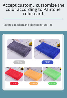 80% Polyester 20% Polyamide 40*40cm 300gsm Microfiber Towel for Car and Kitchen Cleaning