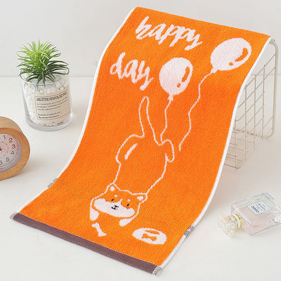 Custom Logo Children's Cotton Towel for Household Wiping Hands in Kindergarten