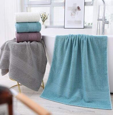 Rectangle Cotton Bath Towel for Adults 2024 Fast Drying Soft Absorbent Wrap Towel