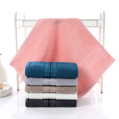 Upgrade Your Face Spa Experience with 34*34cm Solid Color Cotton Towel
