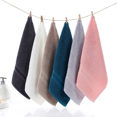 Upgrade Your Face Spa Experience with 34*34cm Solid Color Cotton Towel