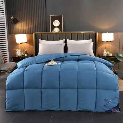 Home 100% Polyester Thickened Warm 5 Star Hilton Hotel Textile Filling Quilt Duvet Bedding