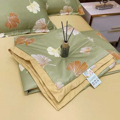Luxury Princess Washed Silk Bedding Set 4 Pcs Filled with Soft and Breathable Bed Sheet