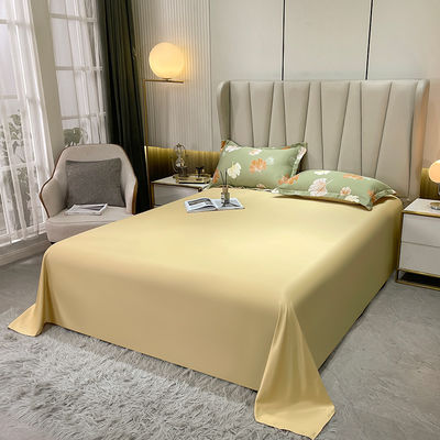 Luxury Princess Washed Silk Bedding Set 4 Pcs Filled with Soft and Breathable Bed Sheet