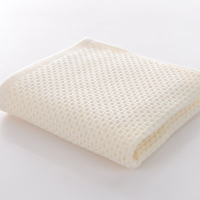 Pure Cotton Honeycomb Kitchen Square Towel Set with Hook Waffle Square Towel Guarantee