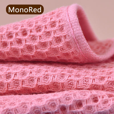 Pure Cotton Honeycomb Kitchen Square Towel Set with Hook Waffle Square Towel Guarantee