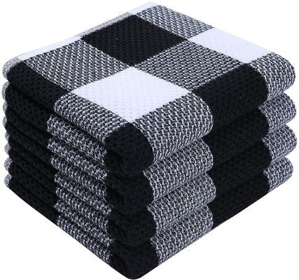 Thickened Square Waffle Towel Custom Pure Cotton Honeycomb Towel for Promotion Gift