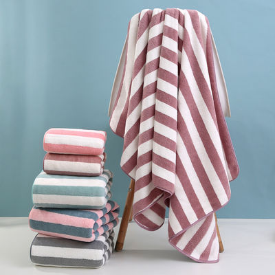 Adult 100% Cotton Thickened Coral Velvet Beach Towel for Home and Age Group