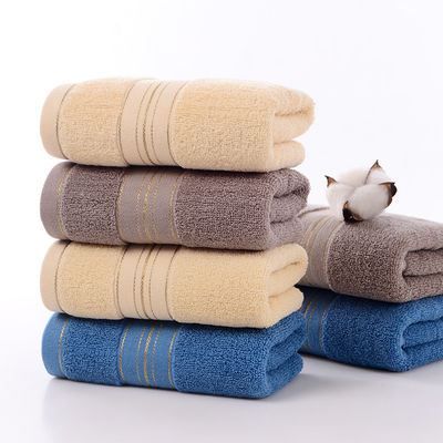 Thickened Soft Face Towel with Quick-Dry Technology in Pure Cotton Rectangle Shape