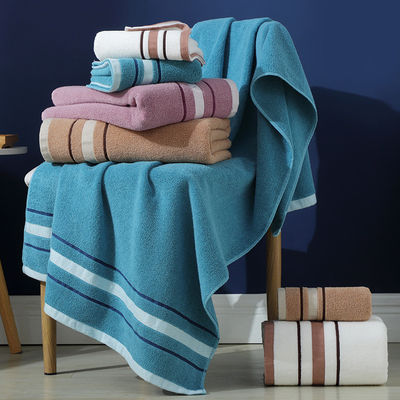 Broken Towel Cotton Bath Set 32 Strands Soft and Absorbent with Embroidered Logo